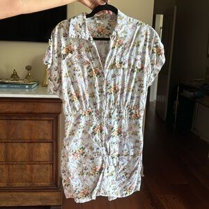 Entro size large floral romper